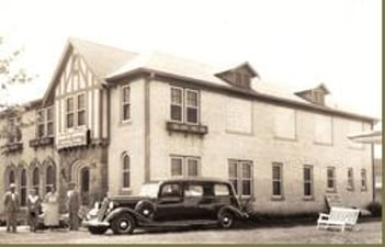 Exterior shot of Bailes-Polk Funeral Home