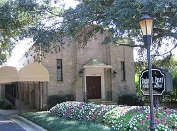 Exterior shot of Posey Funeral Directors