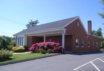 Exterior shot of Molloy Funeral Home