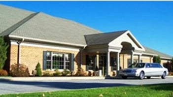 Exterior shot of Thomas L Geisel Funeral Home