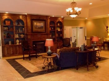 Interior shot of Eggers Funeral Home Incorporated